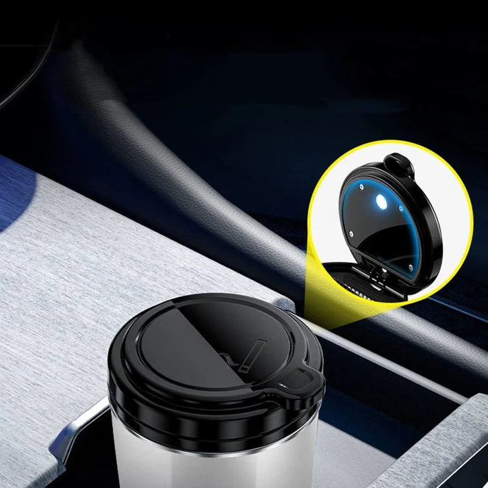Coffee Mug Ashtray with Light for Tesla