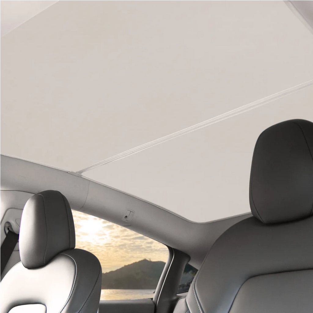 Tesla Model Y Simple Sunshade Model Y Roof Sunshade Tesstudio?