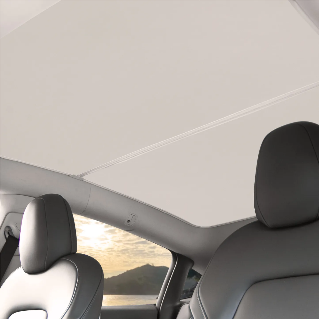 Tesla Model Y Simple Sunshade Model Y Roof Sunshade Tesstudio?