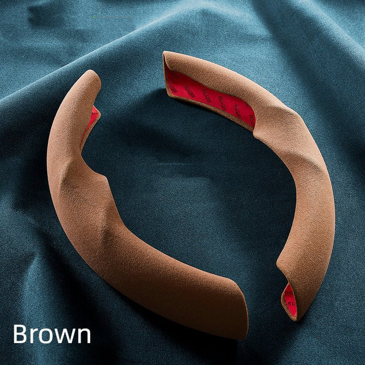 Ultra-thin Alcantara Steering Wheel Cover for Model 3 / Y