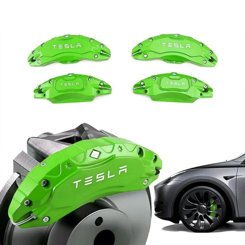 19″ /20″ Wheel Brake Caliper Cover (4pcs) For Tesla Model Y/ Model YL / Model 3/ Model X/ Model S / Cybertruck