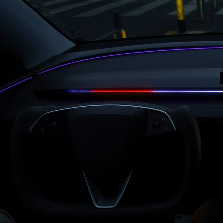 2026 BSD 2.0 Blind Spot Warning System For Tesla Model 3 Highland / Y Juniper Ambient Lighting