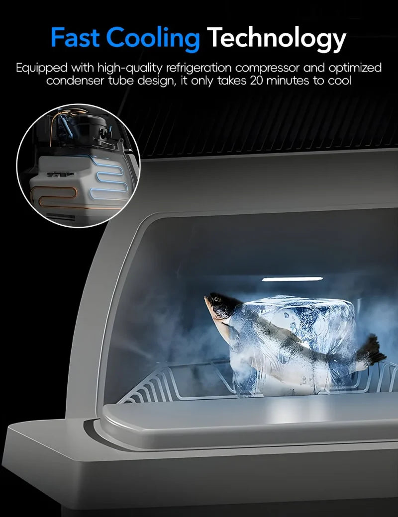 Rear Trunk On-Board Refrigerator for Model Y (5 Seaters)
