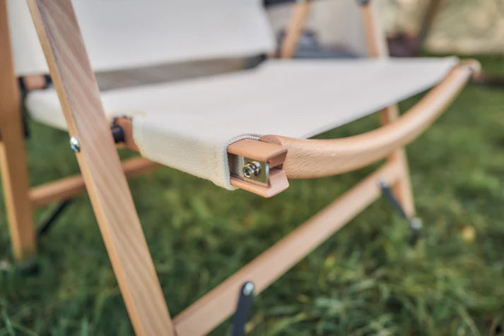 solid wood outdoor camping chair