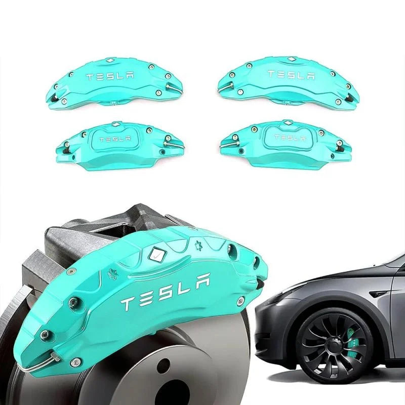 19″ /20″ Wheel Brake Caliper Cover (4pcs) For Tesla Model Y/ Model YL / Model 3/ Model X/ Model S / Cybertruck
