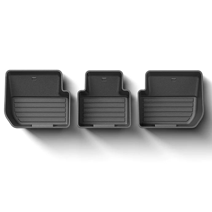 Tesla Cybertruck Rear Under-seat Storage Box Durable ABS Rear Underseat Organizer Cybertruck Accessories