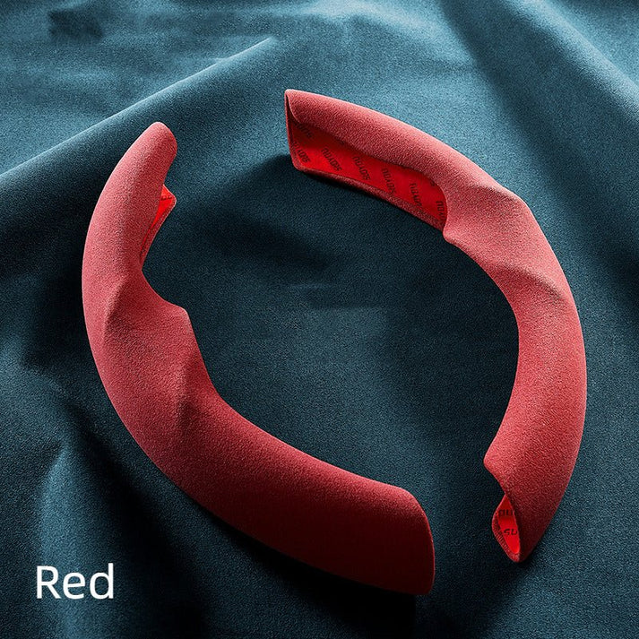 Ultra-thin Alcantara Steering Wheel Cover for Model 3 / Y