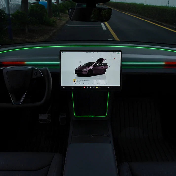 2026年式 テスラ モデル3 ハイランド / モデルY ジュニパー用 BSD 2.0 死角警告システム アンビエントライト
