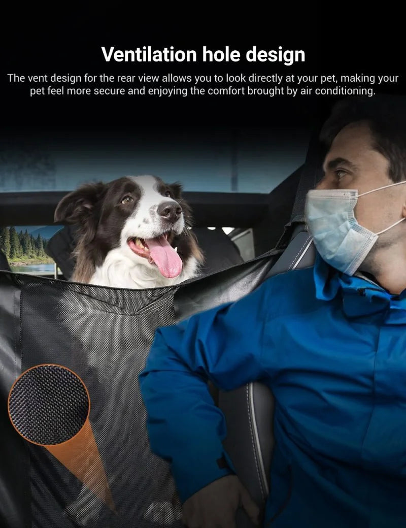 Full-Cover Rear Dog Seat Cover for Cybertruck