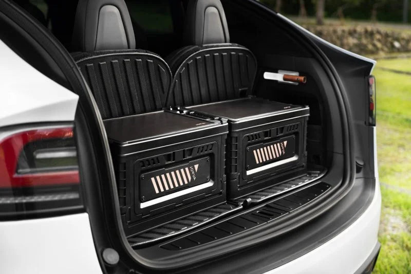 30L Stackable Storage Box and Trunk Organizer