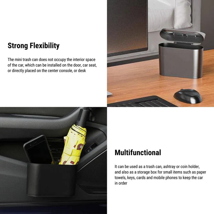Tesla用ゴミ袋8巻付き車載ゴミ箱