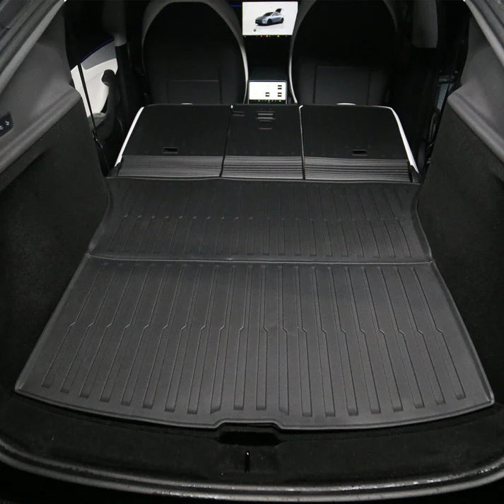 Trunk Mat with Backrest Mat for Model Y Juniper | TPE | Waterproof