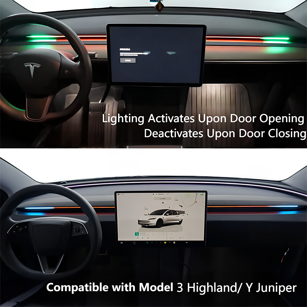 2026 BSD 2.0死角警告システム テスラモデル3 ハイランド / Y ジュニパー / サイバートラック アンビエントライト用