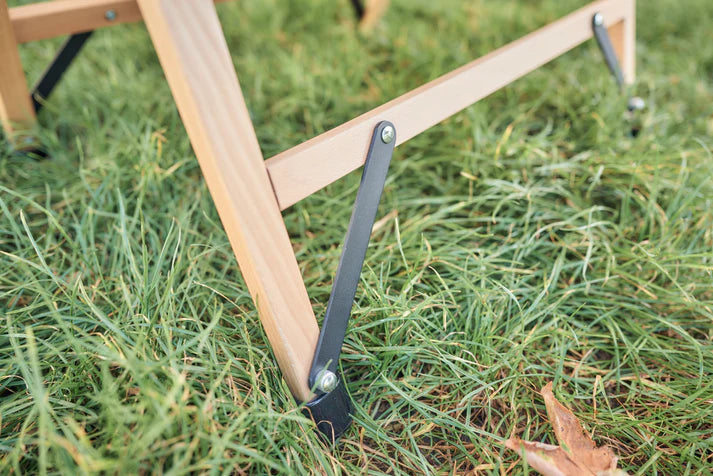 solid wood outdoor camping chair