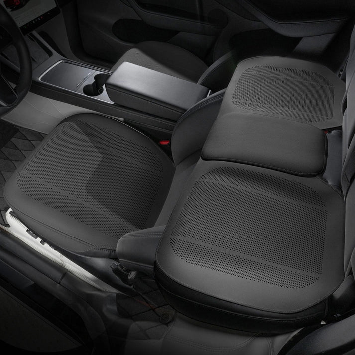 All-Wheather Nappa Leather Car Seat Covers for Tesla Model 3/Y/S/X
