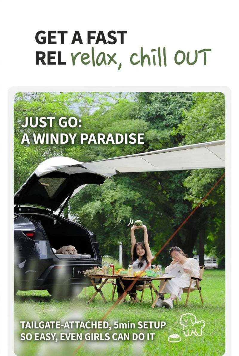 Camping Tent for Tesla Model Y /Model Y Juniper
