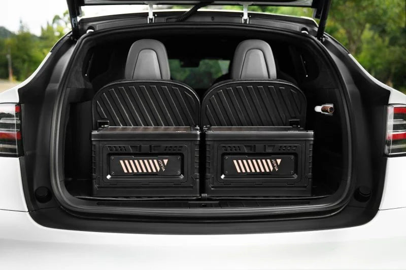 30L スタッキング収納ボックス & トランクオーガナイザー