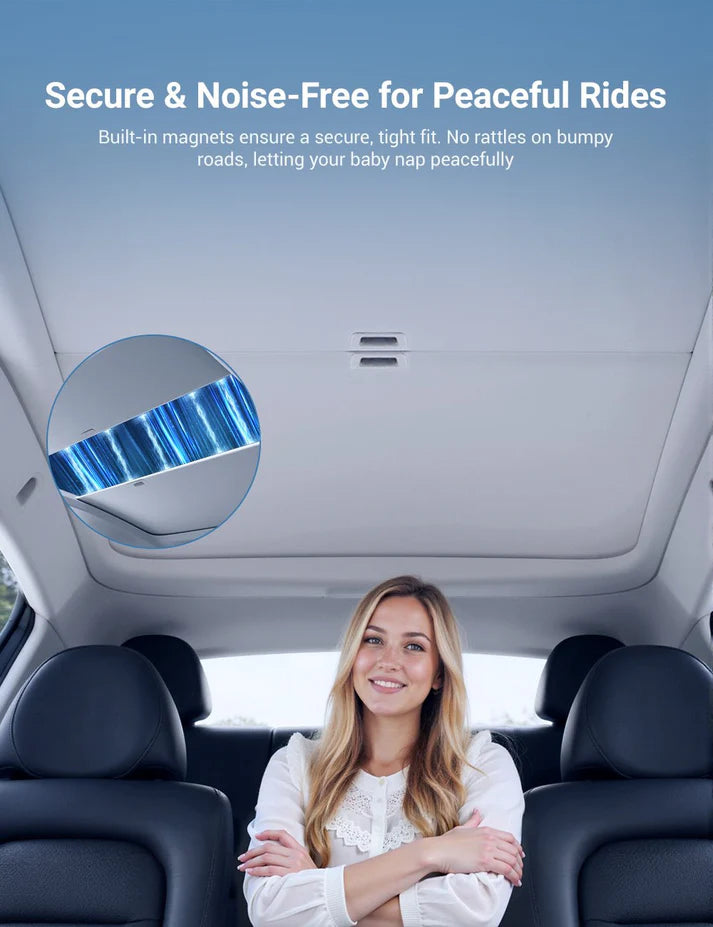 Retractable Sun Shade for Model Y Juniper