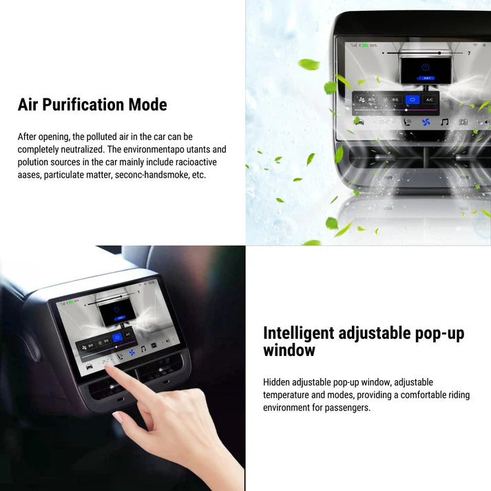 7″ Rear Entertainment System for Model Y / 3