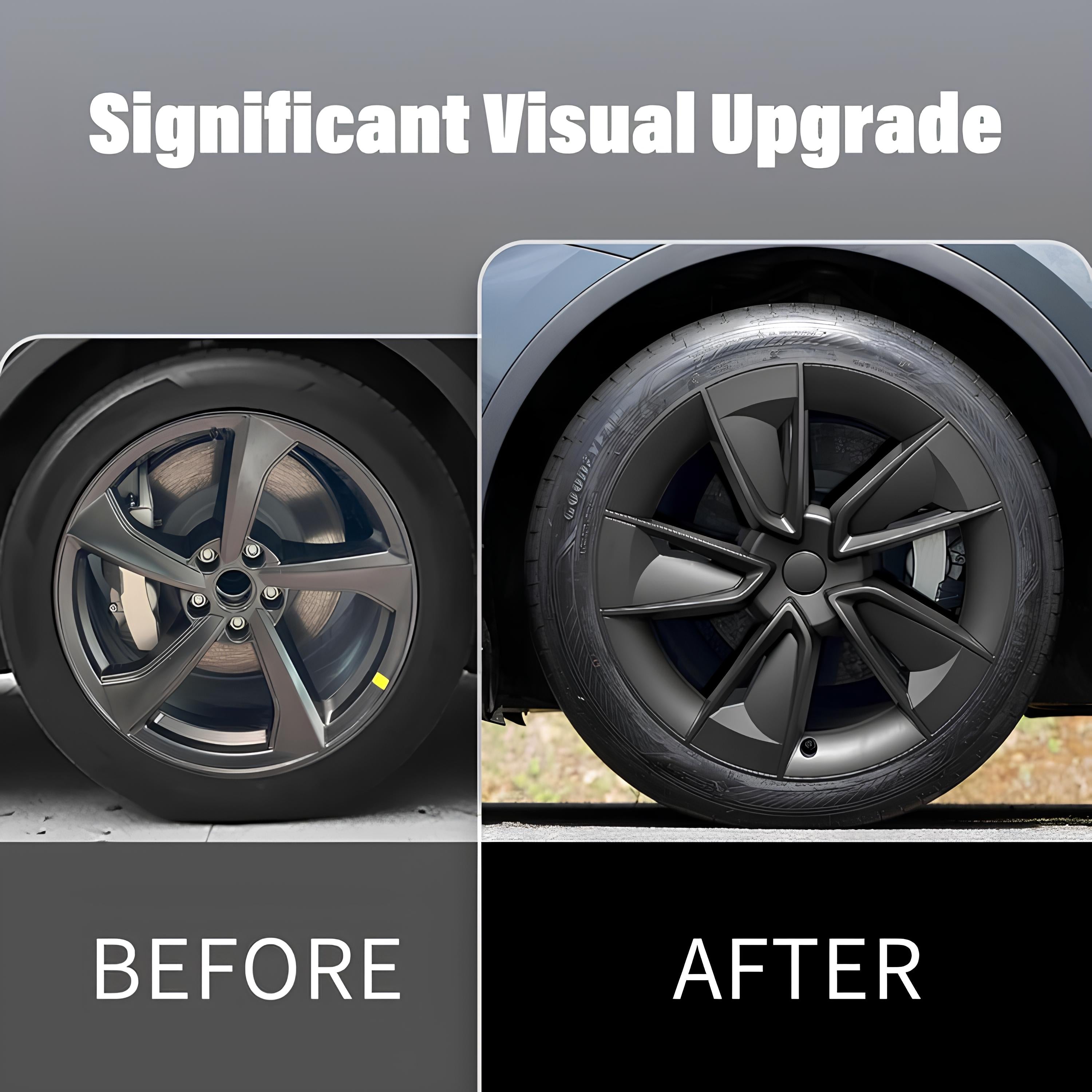 19 inch/20 inch X Style YB Turbine Knife Wheel Covers for Tesla Model Y Juniper