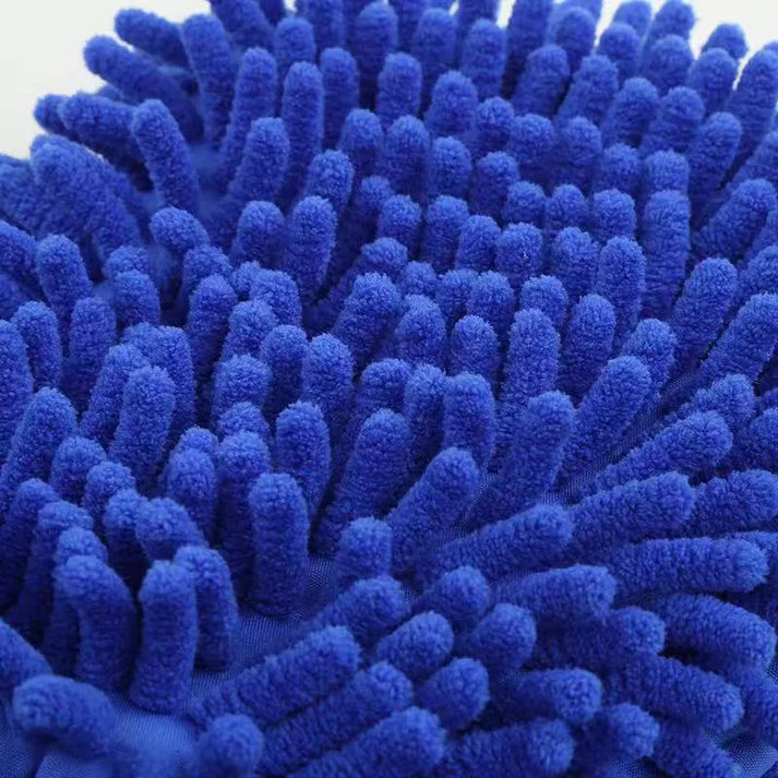 Premium Chenille Car Wash Gloves (2-Pack) | Scratch-Free | Super Absorbent | 3 Colors