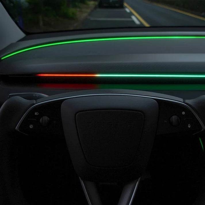2026 BSD 2.0 Blind Spot Warning System For Tesla Model 3 Highland / Y Juniper Ambient Lighting