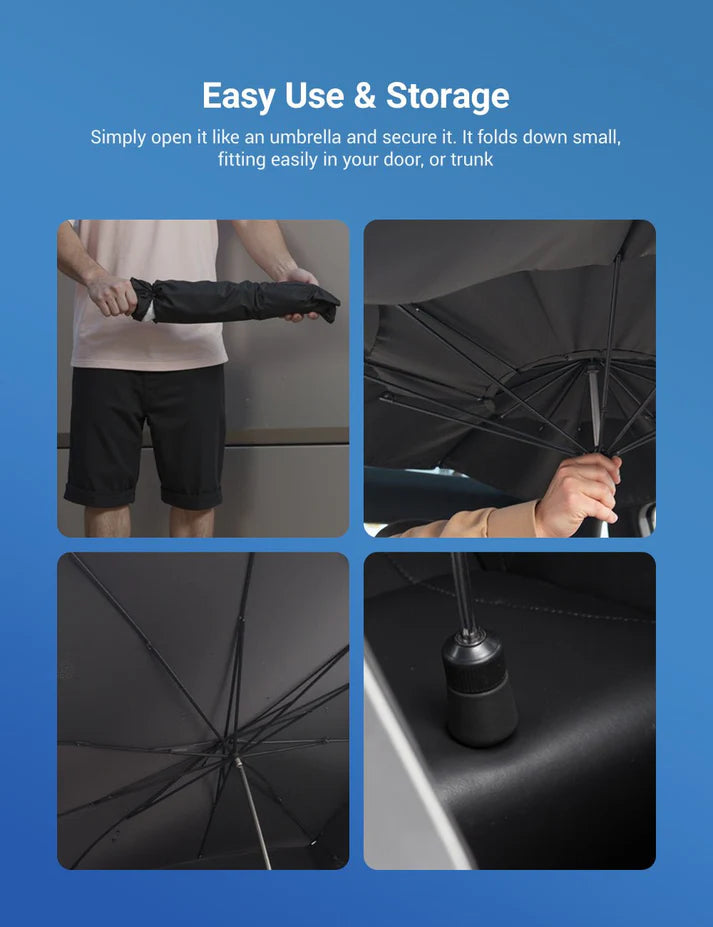 테슬라 모델 Y 선루프 햇빛 가리개 우산