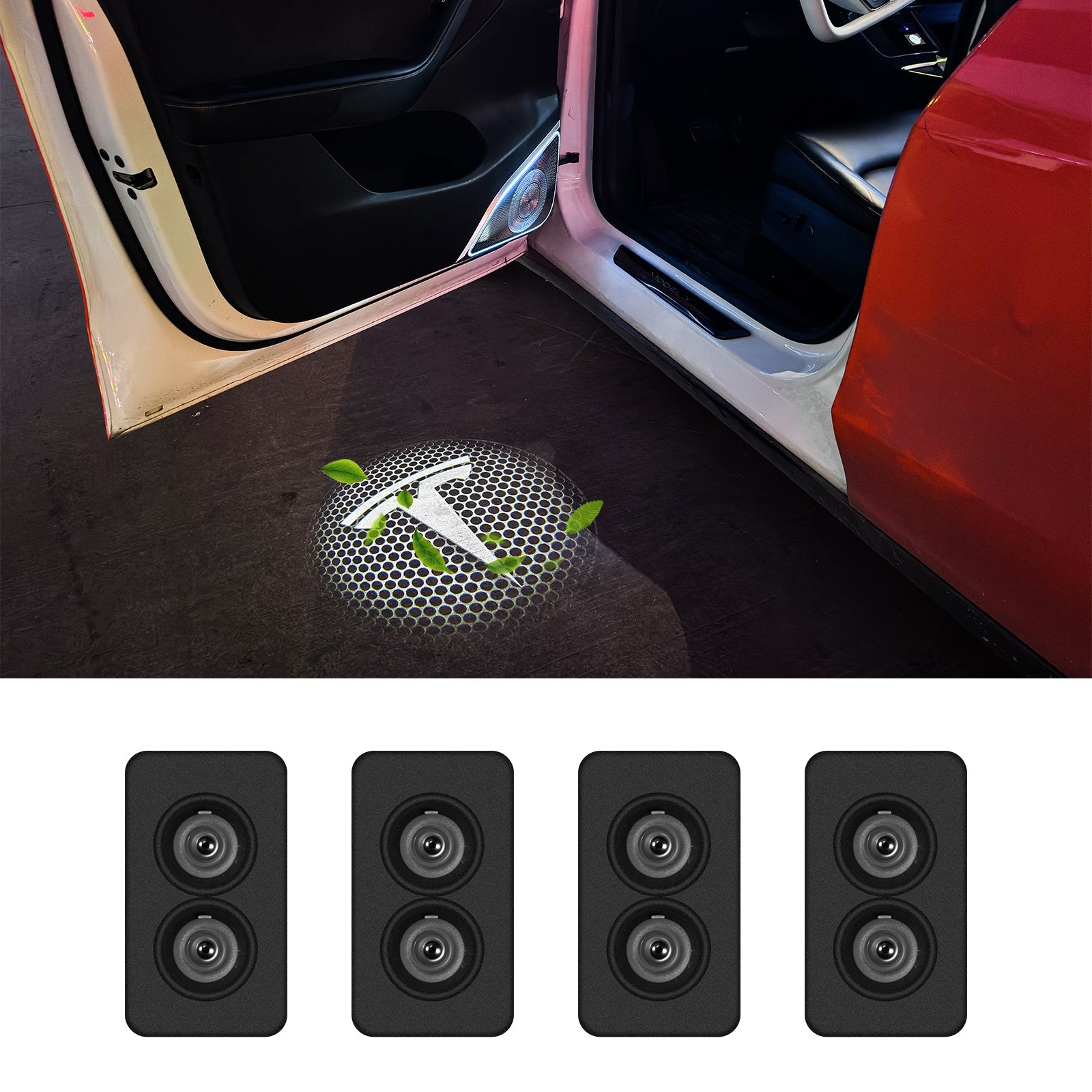Tesla Dynamic Projection Lights Tesla Model Y Juniper Model 3/Y/S/X Welcome Lights Puddle Lights Tesstudio?