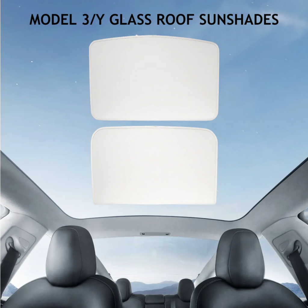 Tesla Model Y Simple Sunshade Model Y Roof Sunshade Tesstudio?