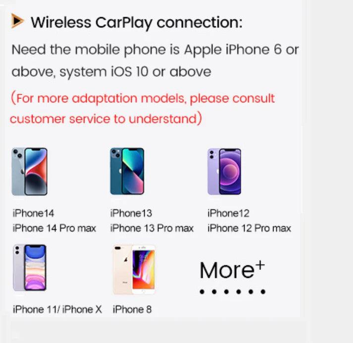 Tesla用ワイヤレスApple CarPlayアダプター