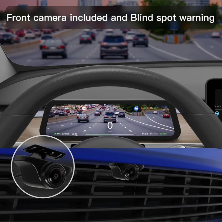 9.6 Inch Instrument Cluster Dashboard Display for Model 3 / Y