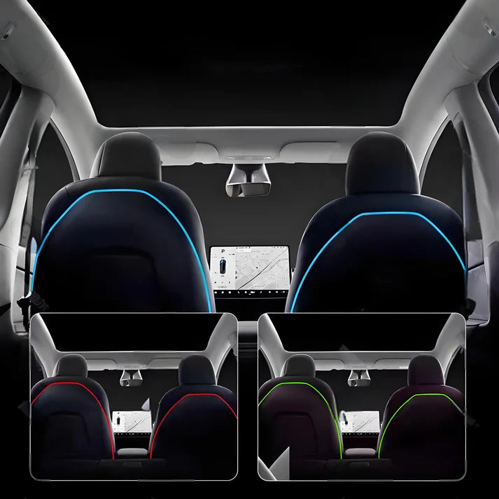 Seat Back Ambient Lighting for Model 3 Highland & Model Y Juniper (2PCS)