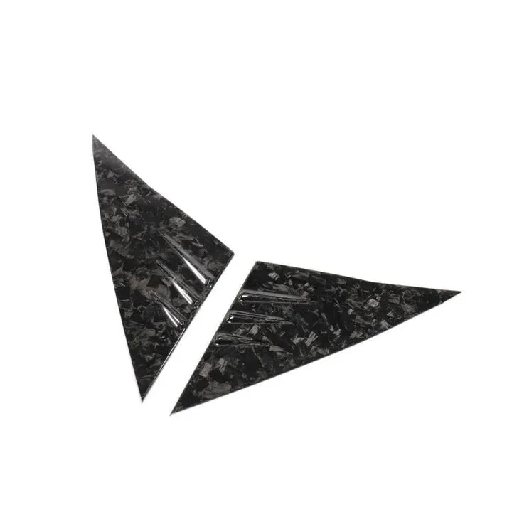 Dry Carbon Fiber A-Pillar Trim for Model 3/Y | 3 Finishes | 3D Laser Fit | LHD/RHD
