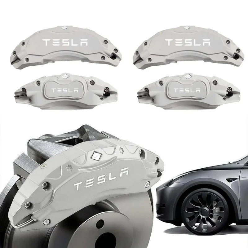 テスラ モデルY / モデルYL / モデル3 / モデルX / モデルS / サイバートラック用 19/20インチホイールブレーキキャリパーカバー (4個セット)