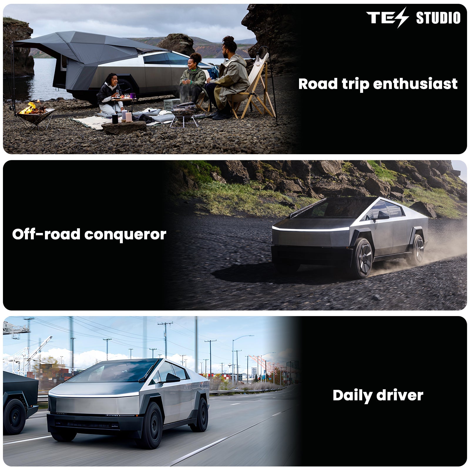 Tesla Cybertruck Cooler Cybertruck Fridge 18L Center Console Floor Refrigerator Tesstudio?