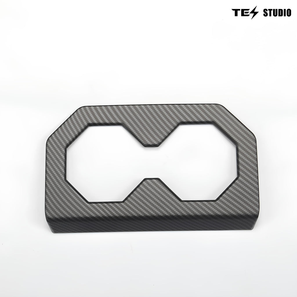 Tesla Cybertruck Interior Accessories Rear Seat Cup Holder Frame Trim Cover Tesstudio? 