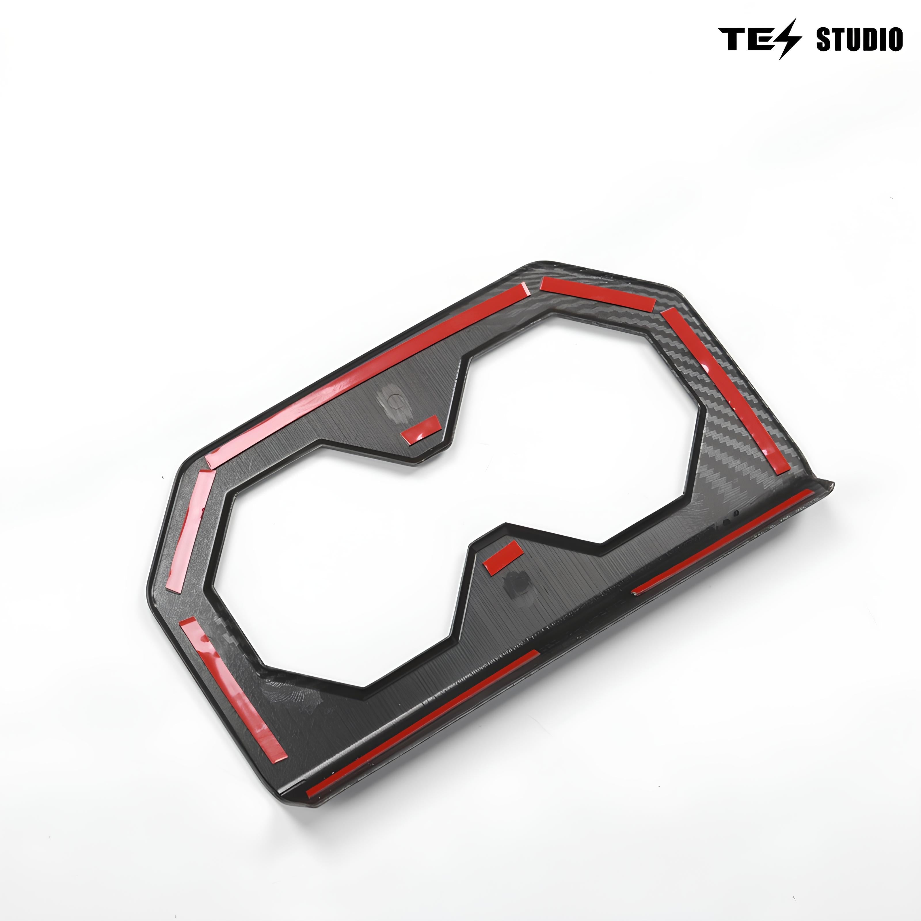 Tesla Cybertruck Interior Accessories Rear Seat Cup Holder Frame Trim Cover Tesstudio? 
