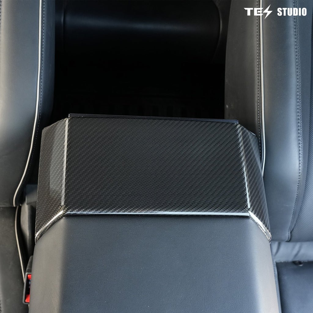 Tesla Cybertruck Accessories Cybertruck Real Carbon Fiber Backseat Top Ven Cover Tesstudio?
