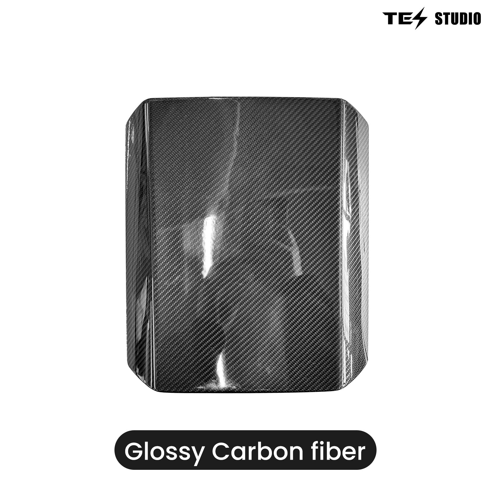 Cybertruck Armrest Box Cover Real Carbon Fiber Center Console Saddle Tesstudio?