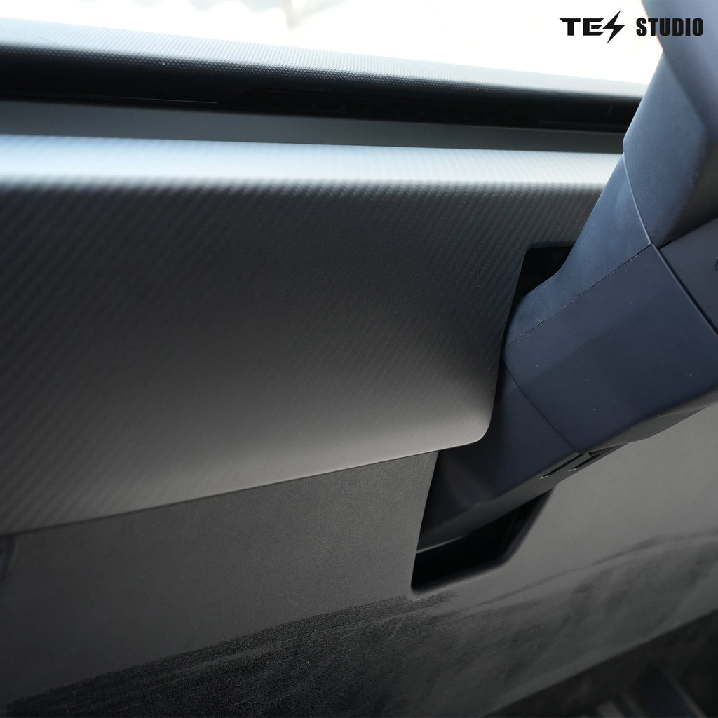 Tesla Accessories Real Carbon Fiber Cybertruck Dashboard Cover Panel Protection Cybertruck Interior Accessories Tesstudio?