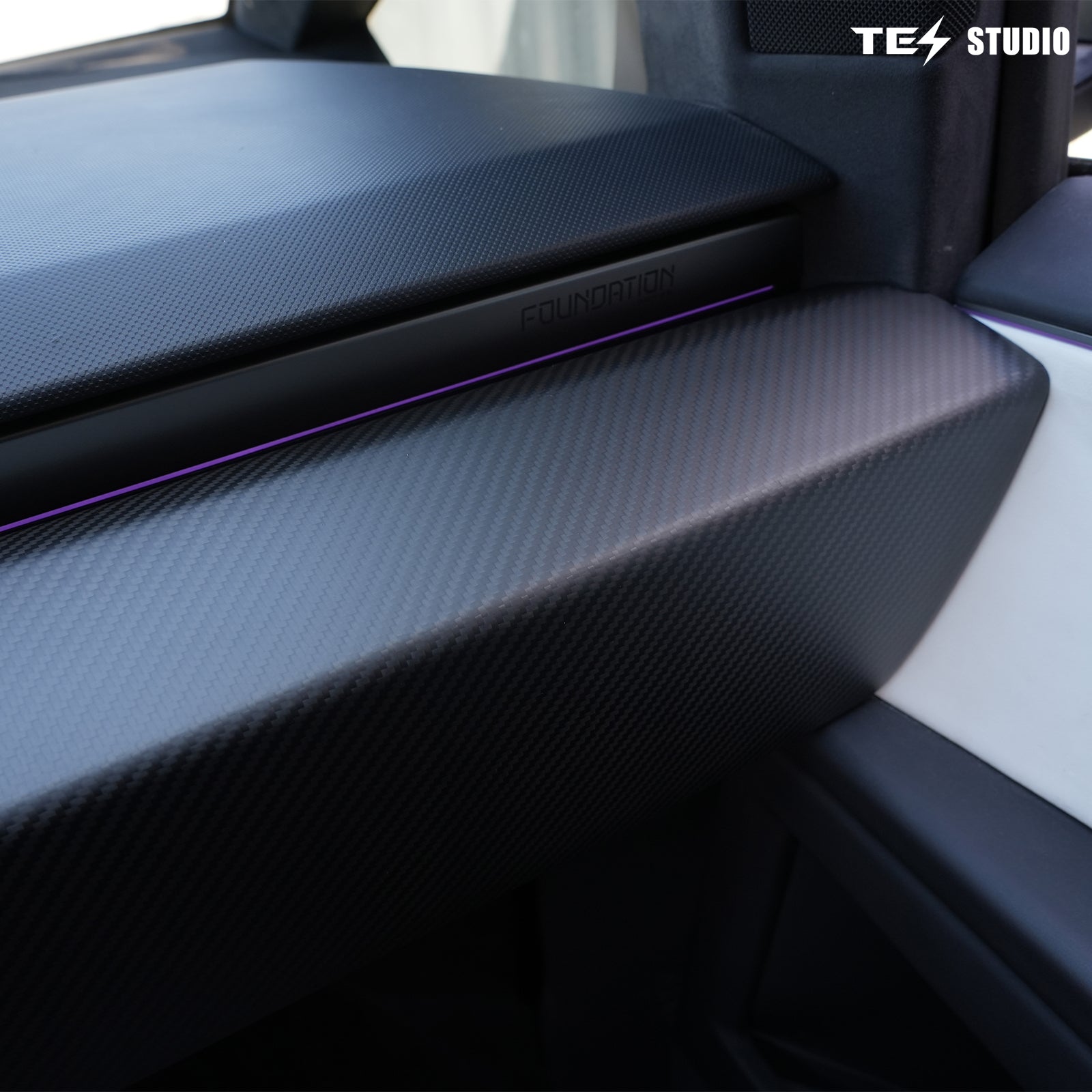 Tesla Accessories Real Carbon Fiber Cybertruck Dashboard Cover Panel Protection Cybertruck Interior Accessories Tesstudio?