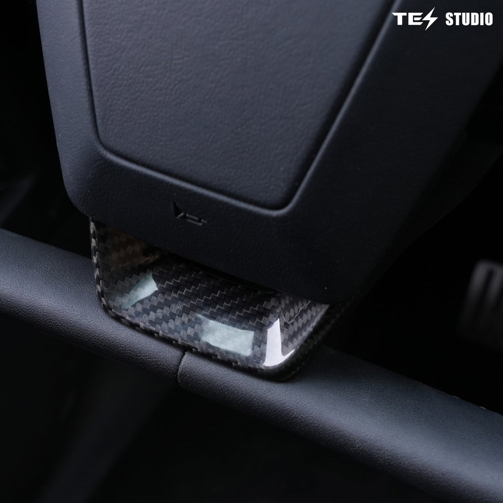 Tesla Accessories Cybertruck Carbon Fiber Steering Wheel Cover Cybertruck Interior Accessories Tesstudio?