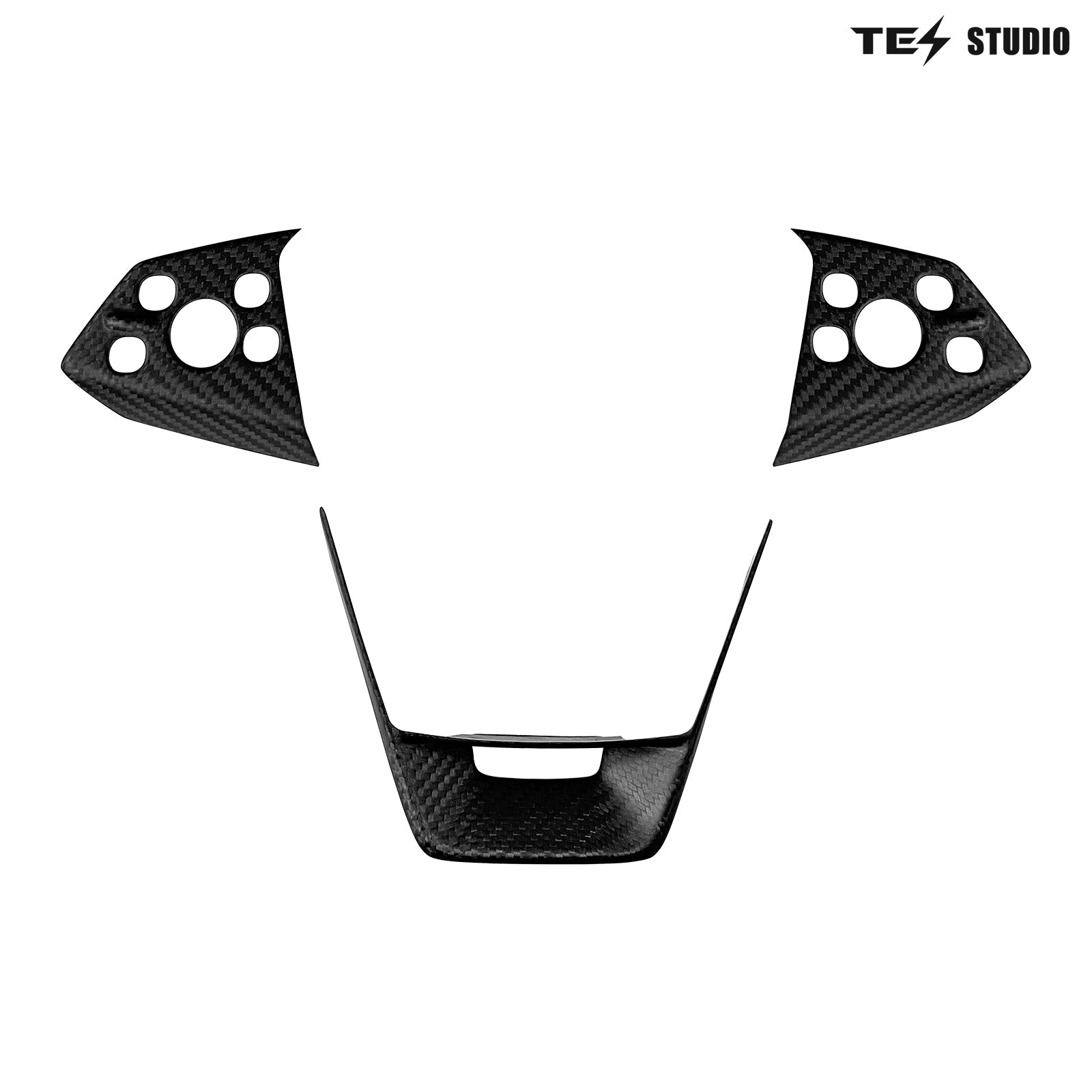 Tesla Accessories Cybertruck Carbon Fiber Steering Wheel Cover Cybertruck Interior Accessories Tesstudio?