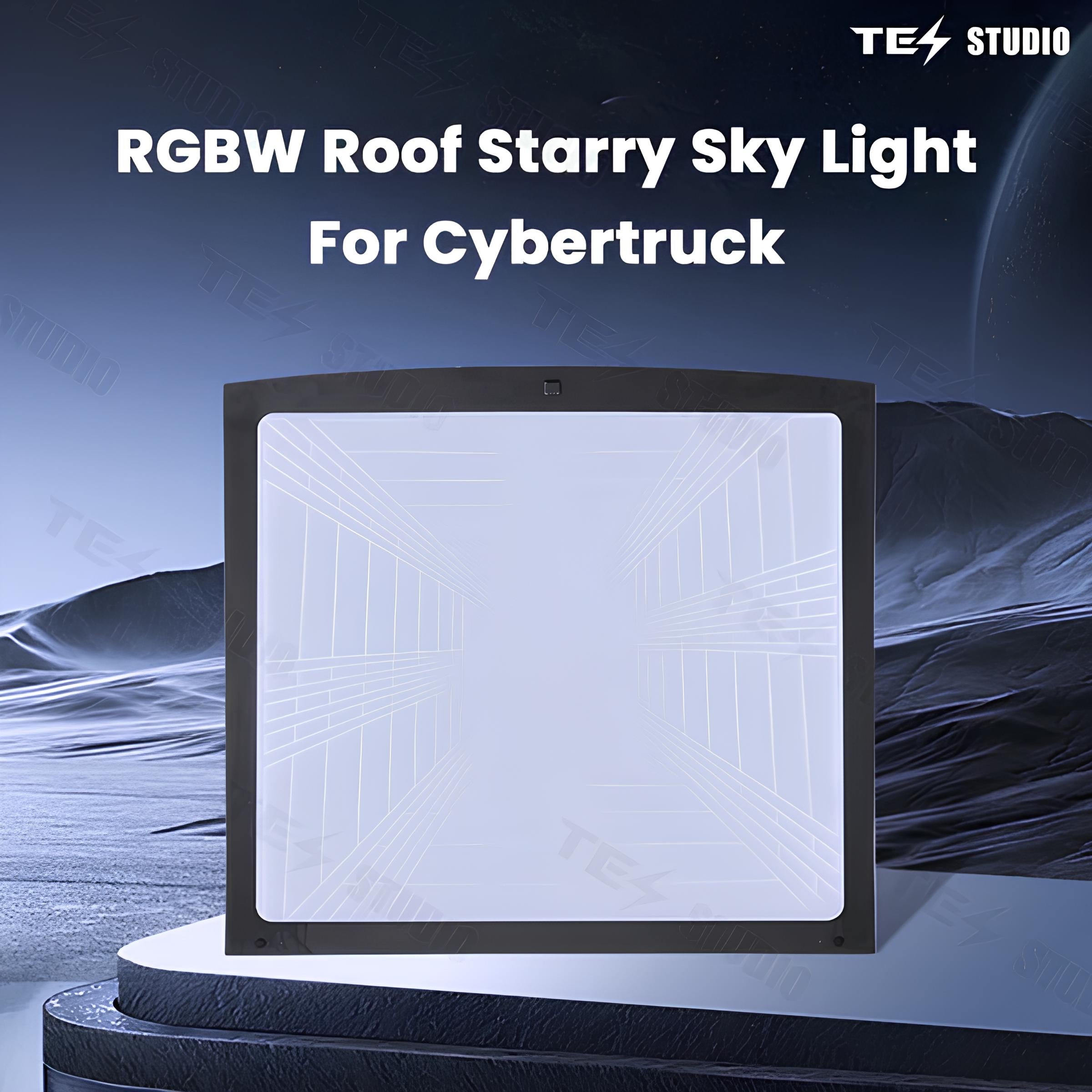 Starlight Dome with Colorful Roof Ambient Lighting for Cybertruck