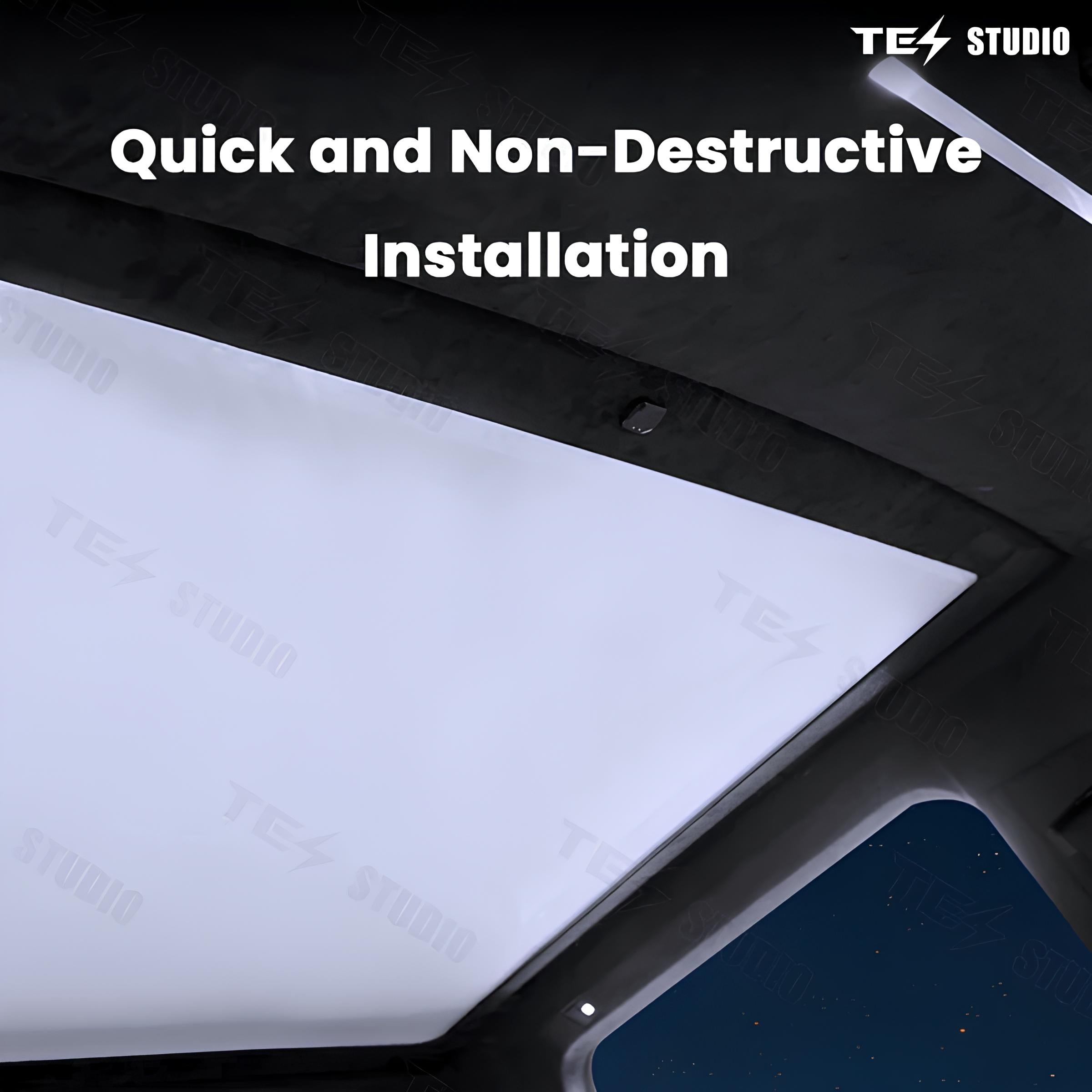 Starlight Dome with Colorful Roof Ambient Lighting for Cybertruck