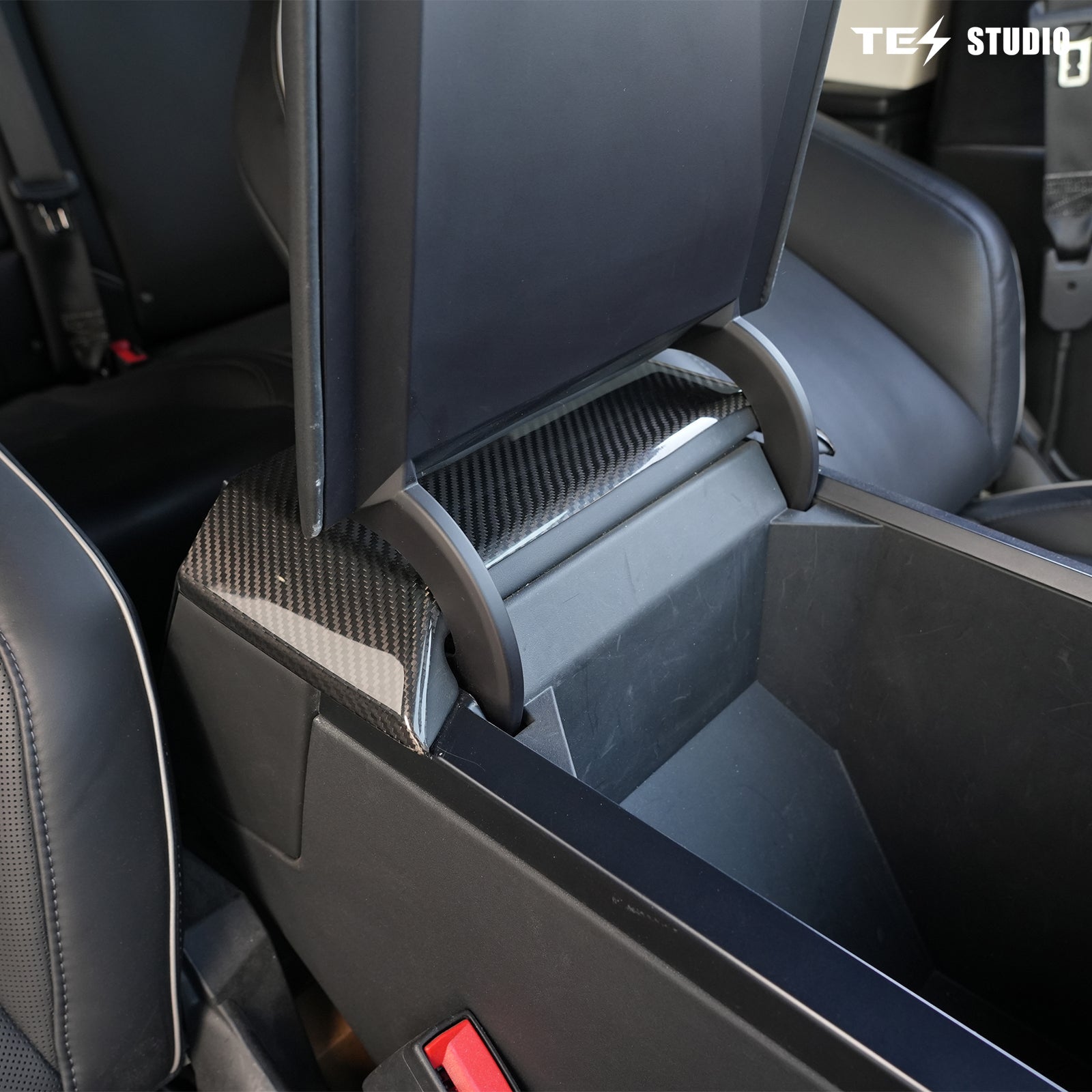 Tesla Cybertruck Accessories Cybertruck Real Carbon Fiber Backseat Top Ven Cover Tesstudio?