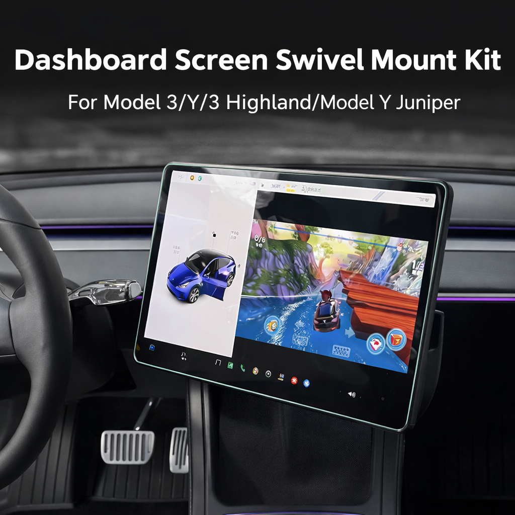 Tesstudio Dashboard Screen Swivel Mount kit For Model 3 & Y & 3 Highland & Model Y Juniper