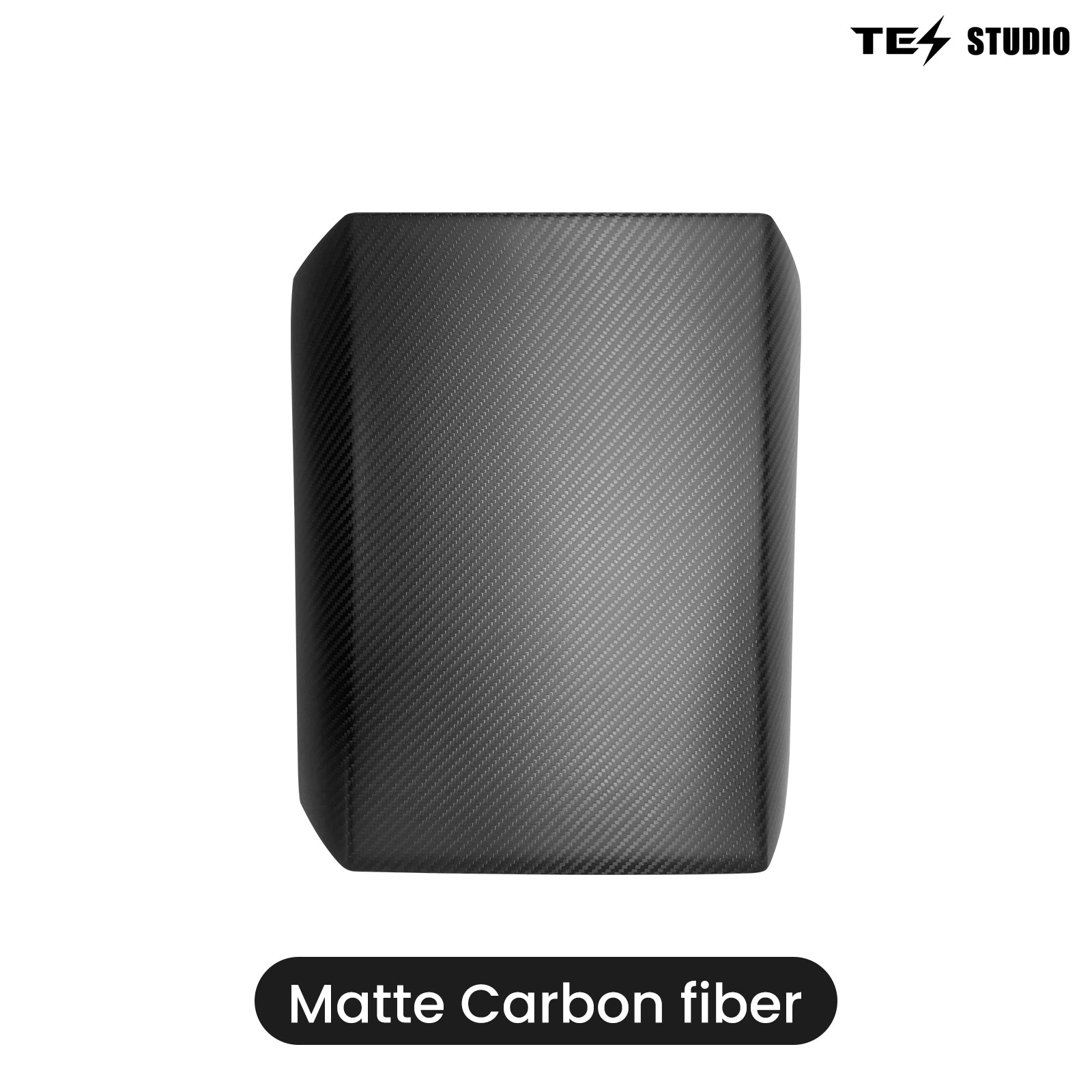 2026 Real Carbon Fiber Center Console Armrest Cover Trim For Tesla Model 3 /3 Highland Model Y/Y Juniper