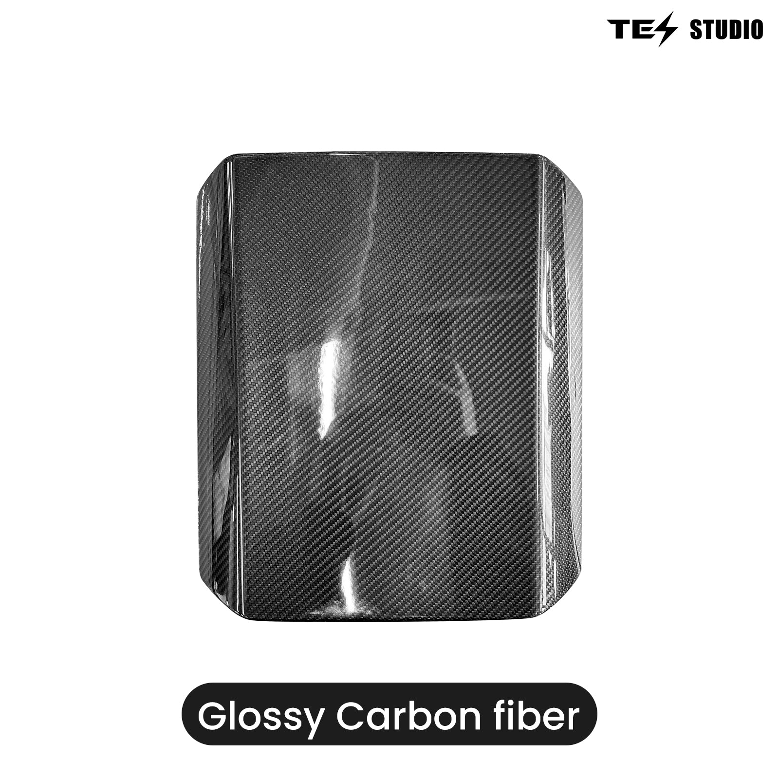 2026 Real Carbon Fiber Center Console Armrest Cover Trim For Tesla Model 3 /3 Highland Model Y/Y Juniper