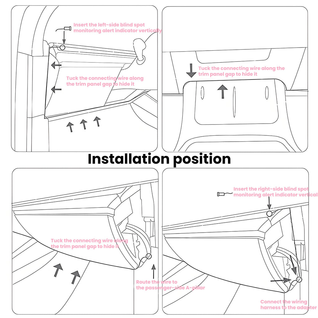 Model 3/Model Y Left and Right Blind Spot Monitoring Assist System - AMD (19-23) Tesstudio?